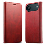Custodia per cellulare in pelle con chiusura orizzontale con texture di vitello Suteni, For iPhone Air, For iPhone 16 Pro Max, For iPhone 16 Pro, For iPhone 16 Plus, For iPhone 16, For iPhone 15 Pro Max