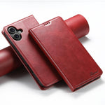 Custodia per cellulare in pelle con chiusura orizzontale con texture di vitello Suteni, For iPhone 18, For iPhone 18 Pro, For iPhone 18 Pro Max, For iPhone 17 Pro Max, For iPhone 17 Pro, For iPhone 17