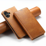 Custodia per cellulare in pelle con chiusura orizzontale con texture di vitello Suteni, For iPhone 18, For iPhone 18 Pro, For iPhone 18 Pro Max, For iPhone 17 Pro Max, For iPhone 17 Pro, For iPhone 17