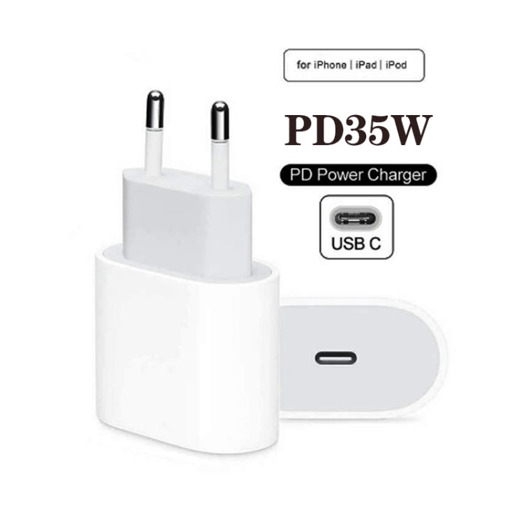 Caricabatterie USB-C PD 35W con cavo Type-C 1m per iPhone 15