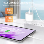 Caricabatterie USB-C PD 35W con cavo Type-C 1m per iPhone 15