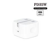 Caricatore con porta USB-C/Type-C PD35W con cavo dati da Type-C a Type-C da 1 m, presa UK, UK Plug + Type-C Cable