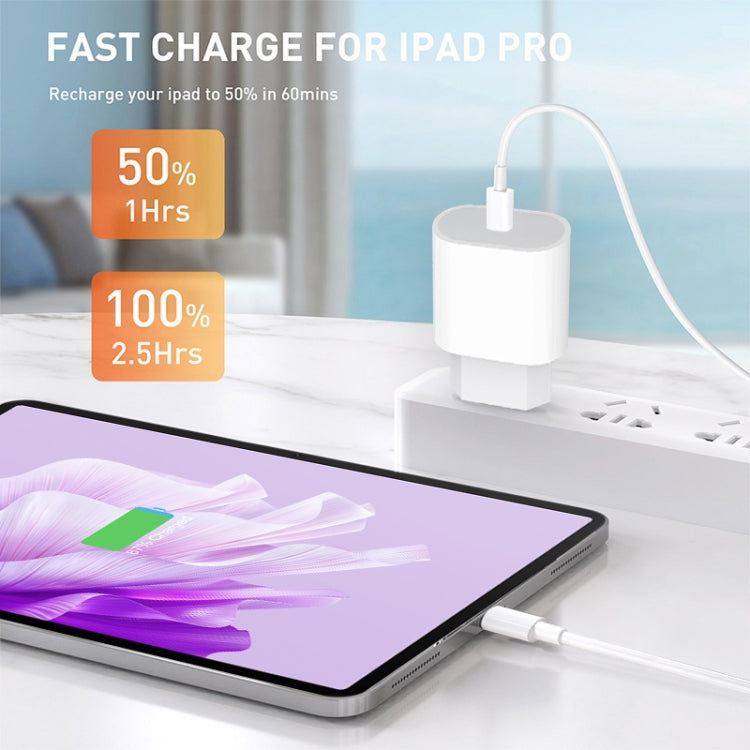 Caricatore USB-C PD 35W con cavo Type-C 1m, presa UK
