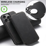 Custodia magnetica per telefono Magsafe in pelle Suteni J06 retrò opaca con texture litchi, For iPhone 16 Pro, For iPhone 16 Plus, For iPhone 16, For iPhone 15 Pro Max, For iPhone 15 Pro, For iPhone 15 Plus, For iPhone 15