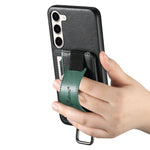 Custodia per telefono in PU con supporto per cinturino da polso per portafoglio Suteni H13, For Samsung Galaxy S26+  5G, For Samsung Galaxy S26 Ultra 5G, For Samsung Galaxy S25  5G, For Samsung Galaxy S25+  5G, For Samsung Galaxy S25 Ultra 5G          ...