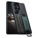 Custodia per telefono in PU con supporto per cinturino da polso per portafoglio Suteni H13, For Samsung Galaxy S26+  5G, For Samsung Galaxy S26 Ultra 5G, For Samsung Galaxy S25  5G, For Samsung Galaxy S25+  5G, For Samsung Galaxy S25 Ultra 5G          ...