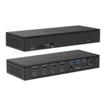 WAVLINK UG69PD10 da 1 a 4 schermi Trasferimento AV 4K/5K Hub docking station da USB-C a HD Type-C, US Plug, UK Plug, EU Plug, AU Plug