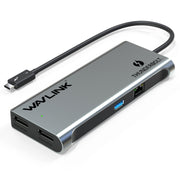 WAVLINK WL-UTD05 Extender multifunzione 4-in-1 da Type-C a DP Thunderbolt 3 Connettore Trasferimento 4K, WL-UTD05