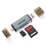 Wavlink WL-CR3002 Lettore schede SD/TF USB-C USB 3.0