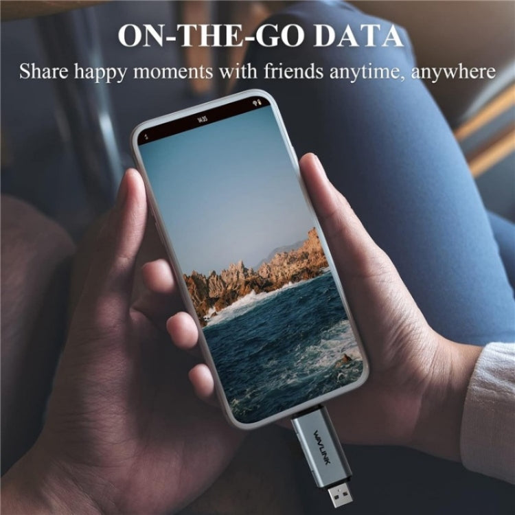 Wavlink WL-CR3002 Lettore schede SD/TF USB-C USB 3.0
