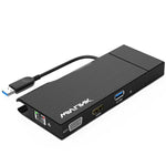 WAVLINK WL-UG39DH2 Adattatore splitter da USB 3.0 a HD/VGA/Gigabit Ethernet, UG39DH2