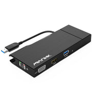 WAVLINK WL-UG39DH2 Adattatore splitter da USB 3.0 a HD/VGA/Gigabit Ethernet, UG39DH2
