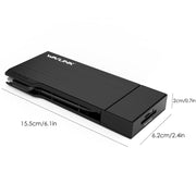 WAVLINK WL-UG39DH2 Adattatore splitter da USB 3.0 a HD/VGA/Gigabit Ethernet, UG39DH2