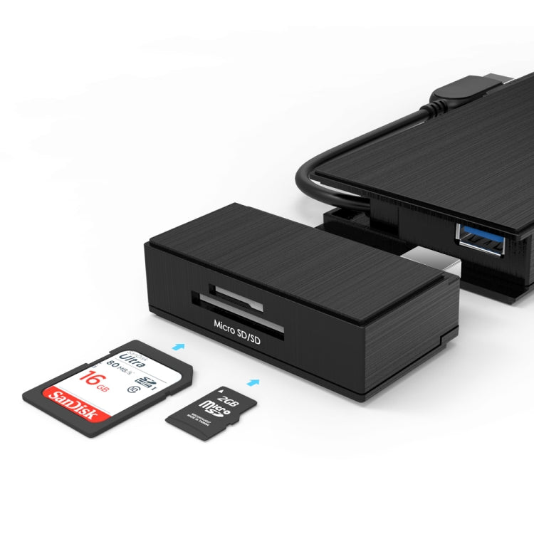 WAVLINK WL-UG39DH2 Adattatore splitter da USB 3.0 a HD/VGA/Gigabit Ethernet, UG39DH2