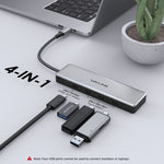 WAVLINK WL-UHP3411 Hub USB-C 4 porte 10G 3.2 Gen2