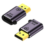 Adattatore DP 1.4 a Mini DP Trasmissione video HD 8K 60Hz espandibile, DP1.4 male to mini DP female, DP1.4 male to DP 1.4 female, mini DP male to mini DP female, mini DP male to DP 1.4 female