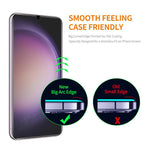 Pellicola in vetro temperato al silicio-alluminio alta 0,18 mm ENKAY, supporta lo sblocco delle impronte digitali ad ultrasuoni, For Galaxy S26 FE 5G, For Galaxy S26+ 5G, For Galaxy S26 Ultra 5G, For Galaxy S26 5G, For Galaxy S25 Edge 5G               ...