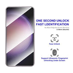 ENKAY Hat-Prince Pellicola in vetro temperato in alluminio-silicio da 0,18 mm, supporta lo sblocco delle impronte digitali ad ultrasuoni, For Galaxy S26 FE 5G, For Galaxy S26+ 5G, For Galaxy S26 Ultra 5G, For Galaxy S26 5G, For Galaxy S25 Edge 5G      ...