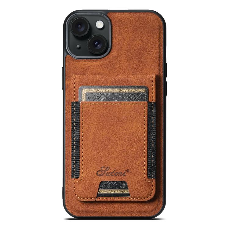 Custodia portafoglio in pelle staccabile MagSafe per iPhone 15 Pr