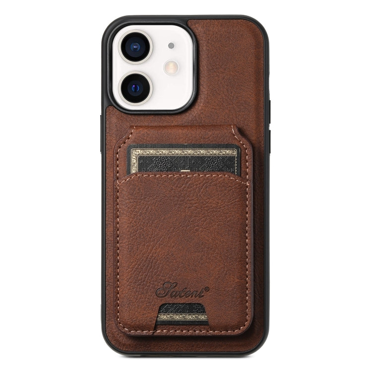 Custodia per telefono a portafoglio staccabile MagSafe in pelle con texture litchi Suteni H17, For iPhone 14 Pro Max, For iPhone 13 Pro Max, For iPhone 13 Pro, For iPhone 13, For iPhone 12, For iPhone 12 Pro Max