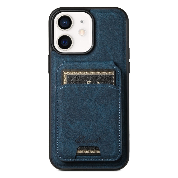 Custodia per telefono a portafoglio staccabile MagSafe in pelle con texture litchi Suteni H17, For iPhone 14 Pro Max, For iPhone 13 Pro Max, For iPhone 13 Pro, For iPhone 13, For iPhone 12, For iPhone 12 Pro Max