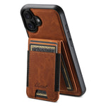 Custodia per telefono a portafoglio staccabile MagSafe in pelle con texture litchi Suteni H17, For iPhone Air, For iPhone 16 Pro Max, For iPhone 16 Pro, For iPhone 16 Plus, For iPhone 16, For iPhone 15 Pro Max