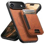 Custodia per telefono a portafoglio staccabile MagSafe in pelle con texture litchi Suteni H17, For iPhone Air, For iPhone 16 Pro Max, For iPhone 16 Pro, For iPhone 16 Plus, For iPhone 16, For iPhone 15 Pro Max