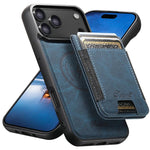 Custodia per telefono a portafoglio staccabile MagSafe in pelle con texture litchi Suteni H17, For iPhone 18, For iPhone 18 Pro, For iPhone 18 Pro Max, For iPhone 17 Pro Max, For iPhone 17 Pro, For iPhone 17
