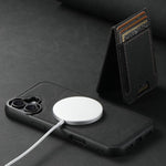 Custodia per telefono a portafoglio staccabile MagSafe in pelle con texture litchi Suteni H17, For iPhone 18, For iPhone 18 Pro, For iPhone 18 Pro Max, For iPhone 17 Pro Max, For iPhone 17 Pro, For iPhone 17