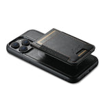 Custodia per telefono a portafoglio staccabile MagSafe in pelle Suteni H17 Oil Eax, For iPhone 12 Pro, For iPhone 17e / 16e