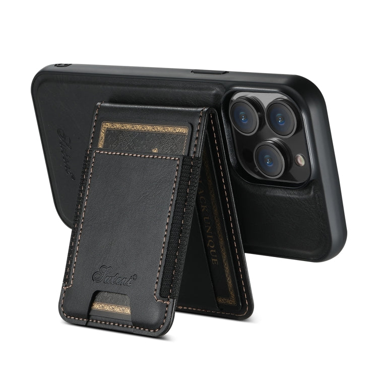 Custodia per telefono a portafoglio staccabile MagSafe in pelle Suteni H17 Oil Eax, For iPhone 14, For iPhone 14 Pro, For iPhone 14 Pro Max, For iPhone 13 Pro Max