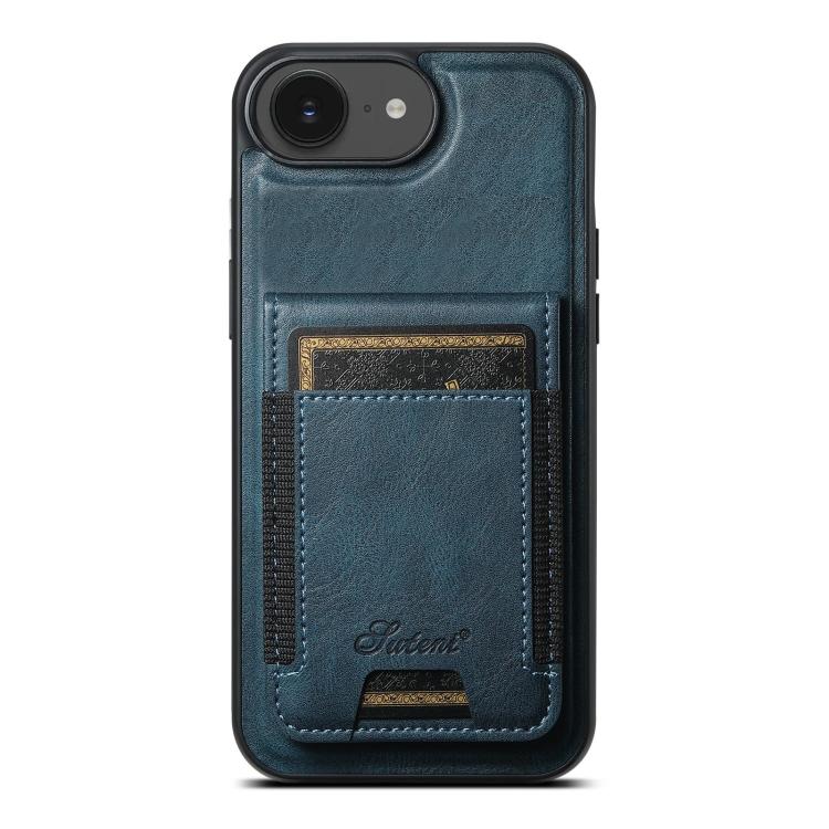 Custodia per telefono a portafoglio staccabile MagSafe in pelle Suteni H17 Oil Eax, For iPhone 12 Pro, For iPhone 17e / 16e