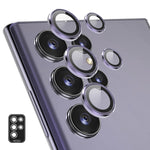 ENKAY Hat-Prince 9H Obiettivo fotocamera posteriore Pellicola in vetro temperato in lega di alluminio, For Samsung Galaxy S24 Ultra 5G, For Samsung Galaxy S24 5G, For Samsung Galaxy S24+ 5G