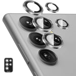 ENKAY Hat-Prince 9H Obiettivo fotocamera posteriore Pellicola in vetro temperato in lega di alluminio, For Samsung Galaxy S24 Ultra 5G, For Samsung Galaxy S24 5G, For Samsung Galaxy S24+ 5G