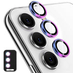ENKAY Hat-Prince 9H Obiettivo fotocamera posteriore Pellicola in vetro temperato in lega di alluminio, For Samsung Galaxy S24 Ultra 5G, For Samsung Galaxy S24 5G, For Samsung Galaxy S24+ 5G