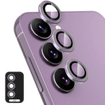 ENKAY Hat-Prince 9H Obiettivo fotocamera posteriore Pellicola in vetro temperato in lega di alluminio, For Samsung Galaxy S24 Ultra 5G, For Samsung Galaxy S24 5G, For Samsung Galaxy S24+ 5G