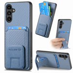 Custodia per telefono con supporto pieghevole per borsa in fibra di carbonio, For Samsung Galaxy S23 FE 5G, For Samsung Galaxy A34 5G, For Samsung Galaxy A54 5G, For Samsung Galaxy A04e