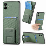 Custodia per telefono con supporto pieghevole per borsa in fibra di carbonio, For Samsung Galaxy S23 FE 5G, For Samsung Galaxy A34 5G, For Samsung Galaxy A54 5G, For Samsung Galaxy A04e
