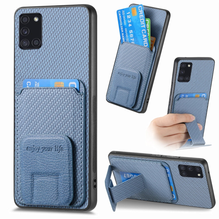 Custodia portafoglio con supporto per Samsung Galaxy A31