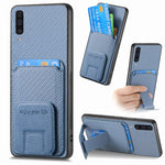 Custodia portafoglio in fibra di carbonio per Samsung Galaxy A70