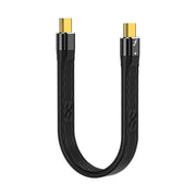Cavo dati FPC di ricarica Thunderbolt 4 USB-C/Tipo-C maschio a maschio PD 100 W, 13cm, 22cm