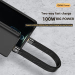 Cavo Thunderbolt 4 USB-C 100W 13-22cm per smartphone
