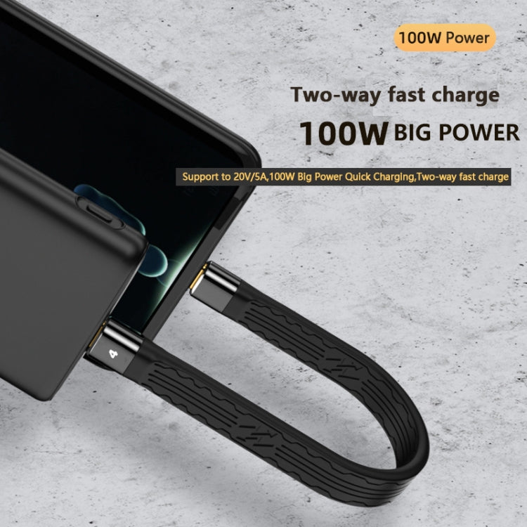Cavo Thunderbolt 4 USB-C 100W 13-22cm per smartphone
