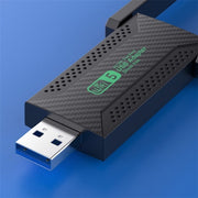 ZT02 Per PC Desktop Laptop Adattatore Wireless WiFi USB3.0 5G 1200Mbps Dual Band Senza Driver, ZT02
