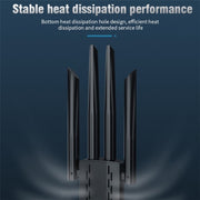 A07 Adattatore di rete per computer wireless ad alta velocità USB 3.0 dual-band a 4 antenne senza driver, A07