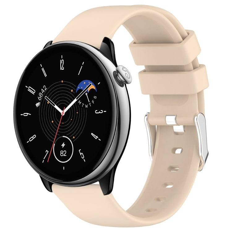 Cinturino per orologio in silicone tinta unita liscio da 20 mm, For Amazfit Active, For Amazfit GTR Mini