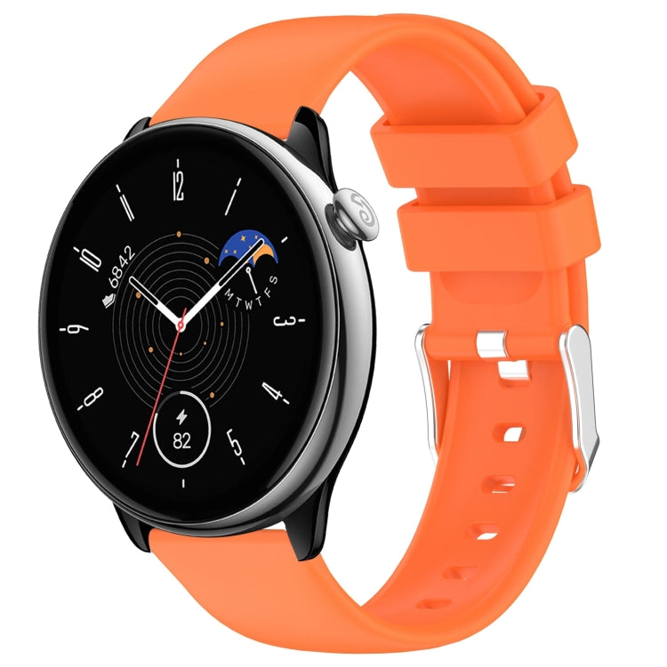 Cinturino per orologio in silicone tinta unita liscio da 20 mm, For Amazfit Active, For Amazfit GTR Mini