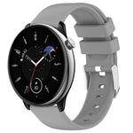 Cinturino per orologio in silicone tinta unita liscio da 20 mm, For Amazfit Active, For Amazfit GTR Mini