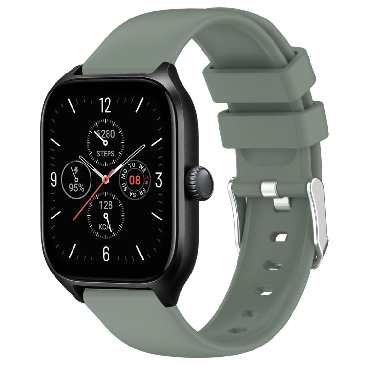 Cinturino per orologio in silicone tinta unita liscio da 20 mm, For Amazfit GTS 4, For Amazfit GTS 4 Mini