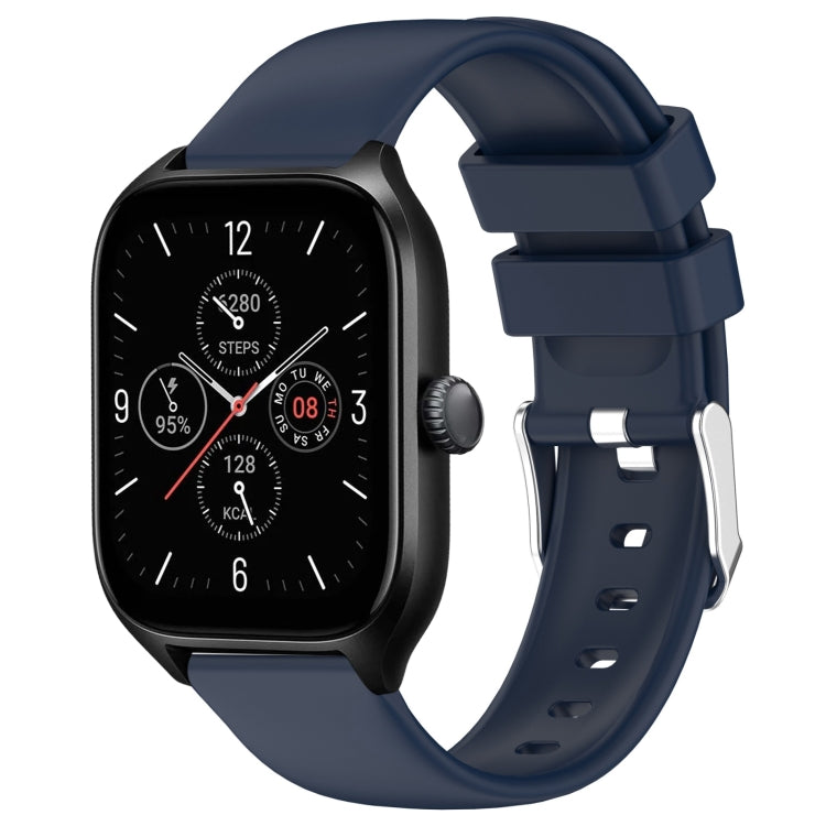 Cinturino per orologio in silicone tinta unita liscio da 20 mm, For Amazfit GTS 4, For Amazfit GTS 4 Mini